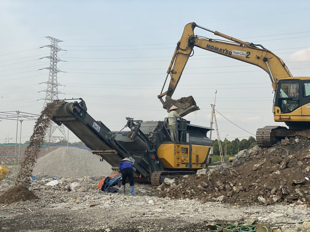 TÁI CHẾ CHẤT THẢI VÔ CƠ LÀM VẬT LIỆU XÂY DỰNG